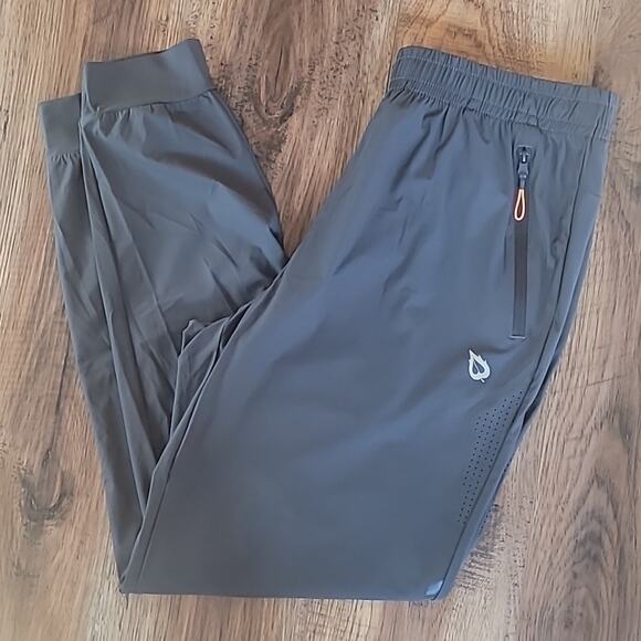 Baleaf Jogger Pants, Size L, Dark Grey, Soft, Track, Hiking - Picture 6 of 15
